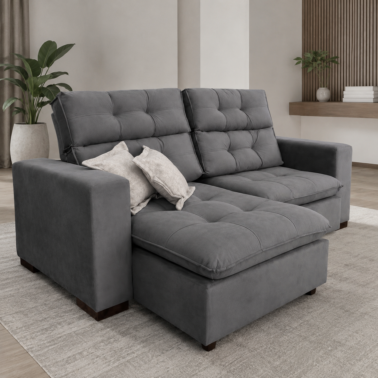 Sofás Retráteis e Reclináveis Sofisticare Decor
